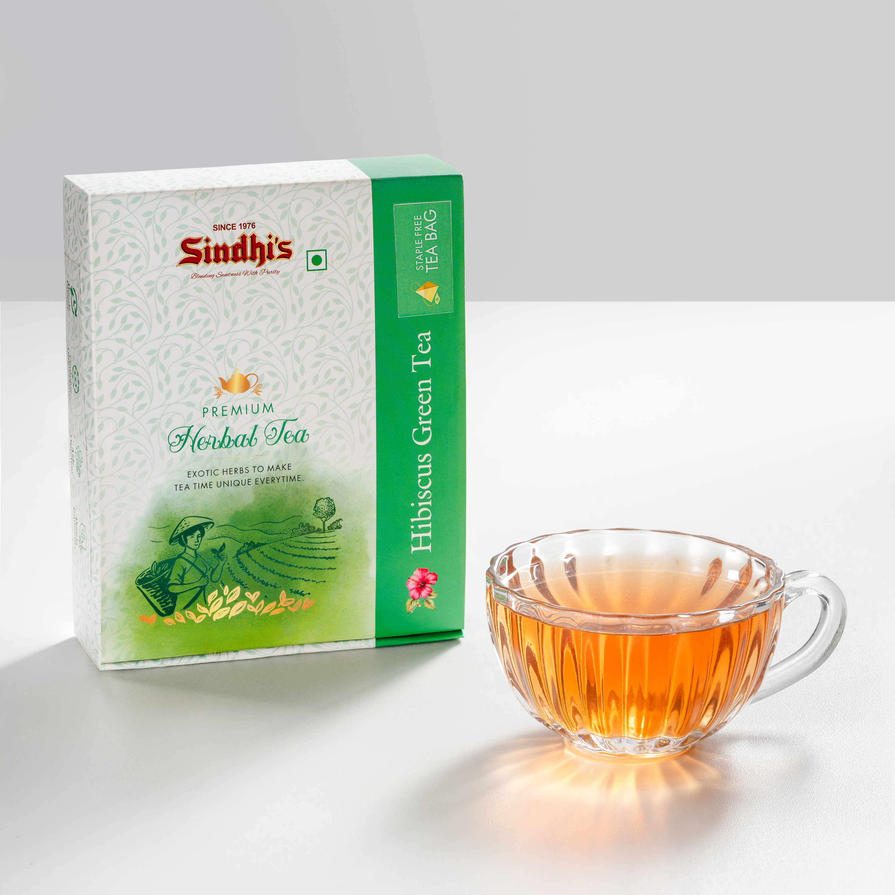 Hibiscus Green Tea