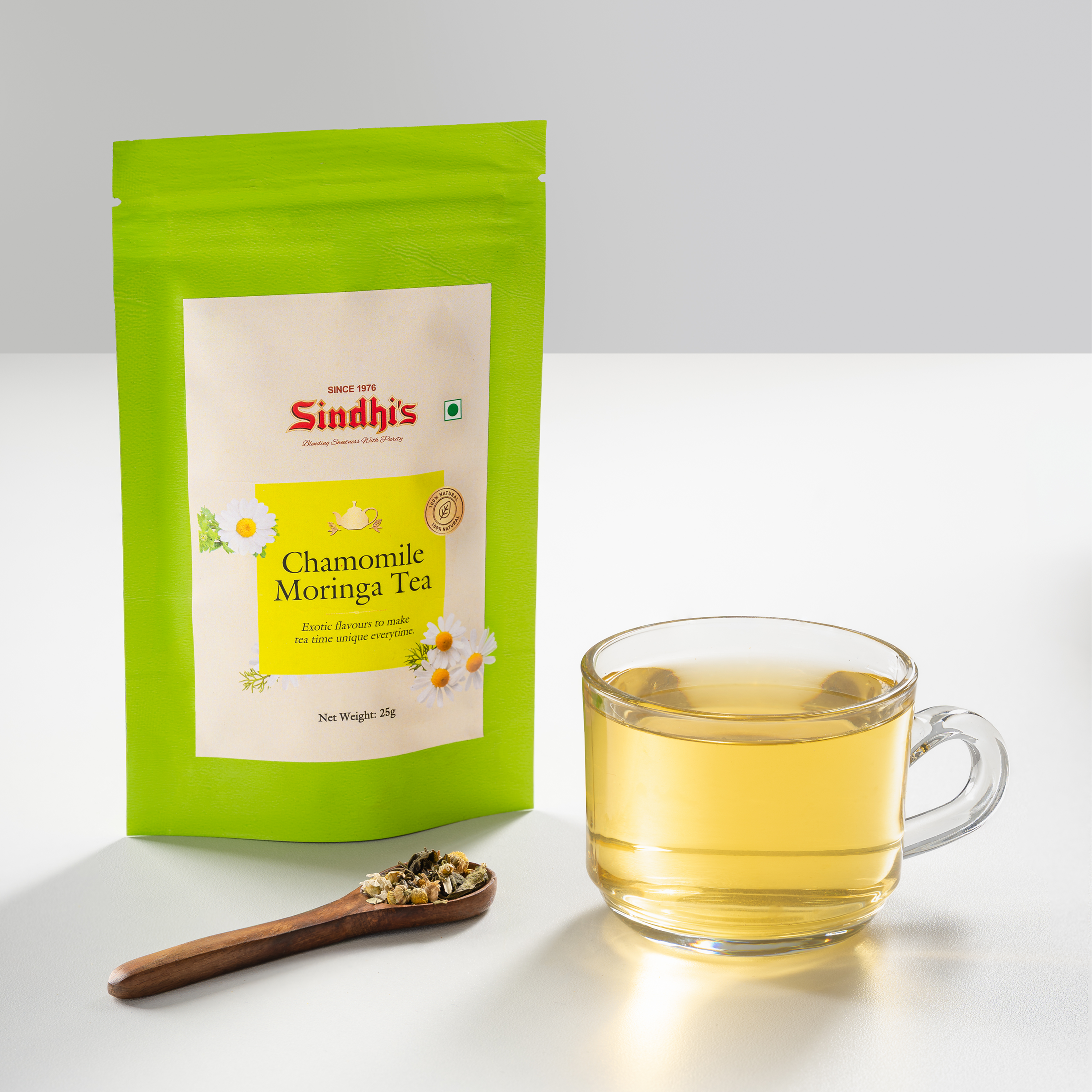 Chamomile Moringa Tea